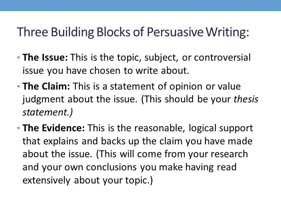 Tips on How to Start a Persuasive Essay